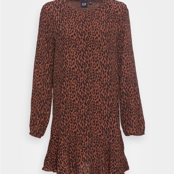 GAP Brown Long Sleeve Dress - Picture 12 of 13